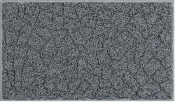 Linea Due TERAZZO - Badteppich 65x115 cm, anthrazit
