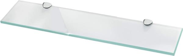 Glas Regal aus Sicherheitsglas 40 x 10.16 x 0.6 cm, Milchglas | Rechteck