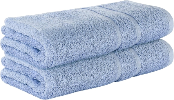 StickandShine Duschtuch 2er Set Premium Frottee Duschtuch 70x140 cm Baumwolle Frottee, 100% Baumwolle 500GSM Frottee