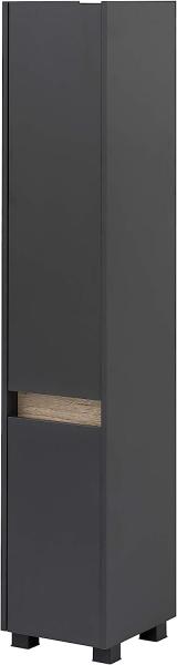 Schildmeyer Hochschrank 146322 Cosmo, 30,2 x 164,5 x 33 cm (BxHxT), anthrazit