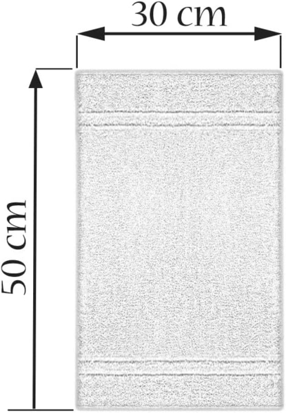 Lashuma Gästehandtücher Linz, Frottee (4-St), Grüne Gästetücher flauschig 30x50 cm Bild 4