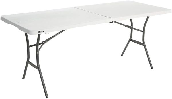 LIFETIME Langer Tisch Tyrell Einklappbar, 183 x 76 x 74 cm, Bunt