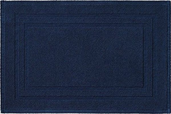 Rhomtuft Badematte Gala|70x120 cm| kobalt