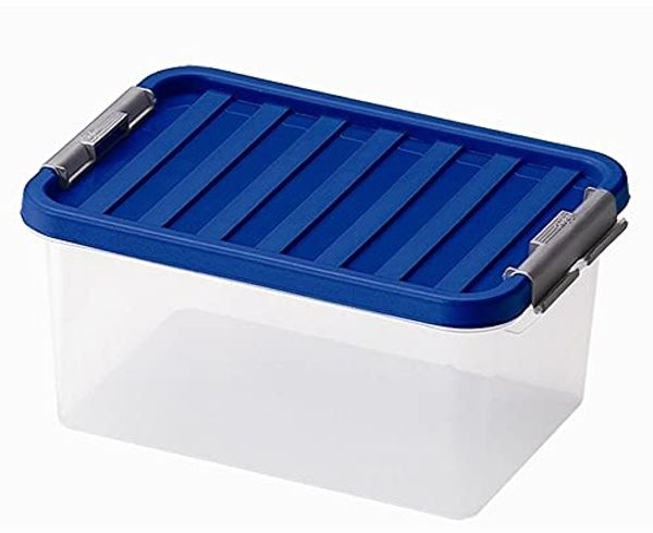 Systembox 8 l, 34 x 23 x 16 cm mit Deckel, farblich sortiert