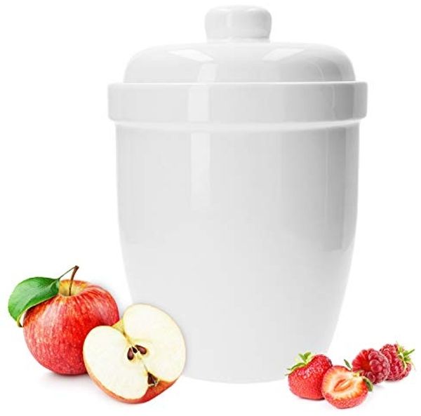 MamboCat Vorratsglas MamboCat Rumtopf Rumbar 4,8L weiß - 1905/5, Steingut