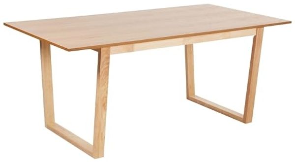 Esstisch CAMDEN 180 cm 95 cm Holzoptik Heller Holzfarbton