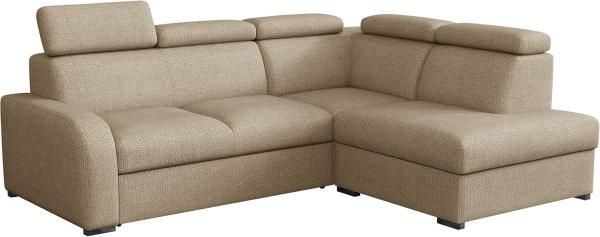 Ecksofa Apollo 2rRLXp mit Einstellbare Kopfstützen (Farbe: Crown 02, Seite: Rechts 2R+R+LXP)