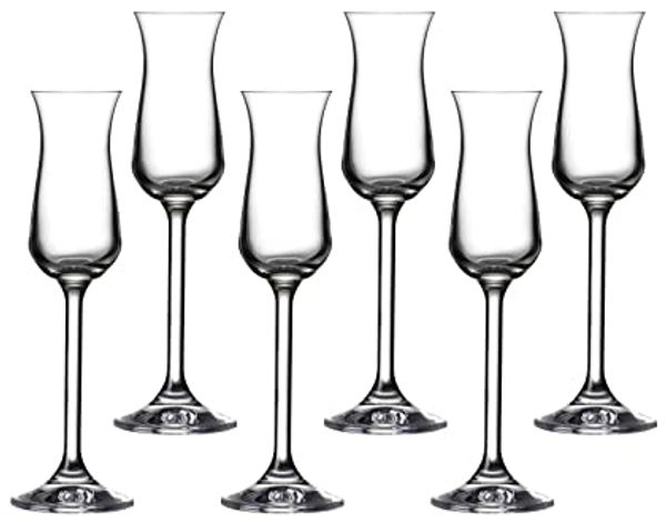 Bohemia Cristal CLARA Grappakelch 50 ml 6er Set - A