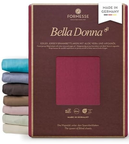 Formesse Bella-Donna Jersey Spannbettlaken|140x200 - 160x220 cm| bordeauxFormesse Bella-Donna Jersey Spannbettlaken