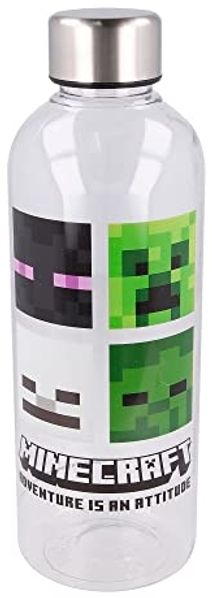 Tinisu Trinkflasche Minecraft Flasche 850 ml innovative Trinkflasche