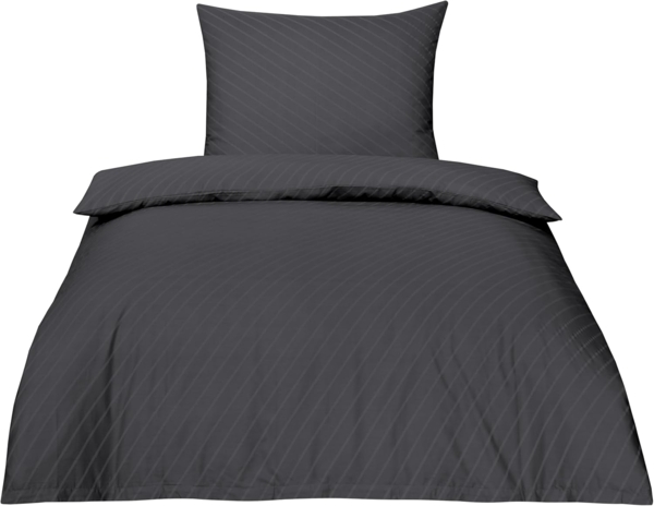 Betz Bettwäsche Elegant Garnitur Set mit Reißverschluss, Baumwolle, 2 teilig, 100% Baumwolle