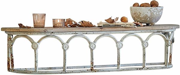 Mirabeau Wandregal Wandregal Espèche antikweiß/braun