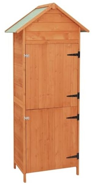 vidaXL Gartenschrank Braun 42,5x64x190 cm 41650