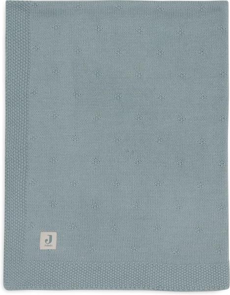 Jollein Cosy Knit Babydecke - 75 x 100 cm - Sea Gr