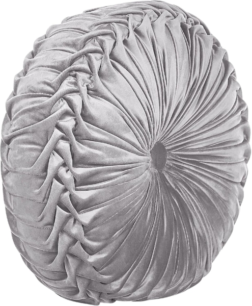 Dekokissen Ohne Muster UDALA Samtstoff 40 x 40 cm Grau