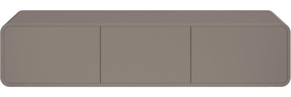 Selsey Oro - TV-Hängeboard mit 3 Schubladen, dunkelbeige, 154 cm