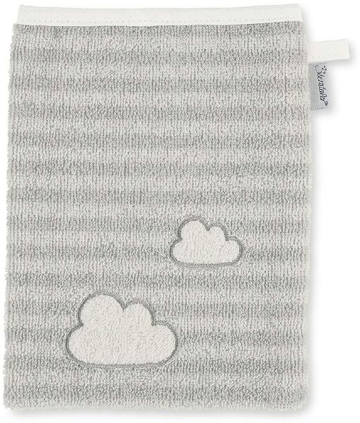 Sterntaler Waschhandschuh Schaf Stanley, Größe: 21x15 cm, Grau