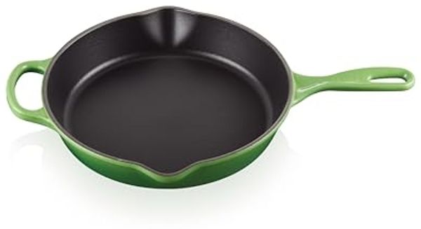 Le Creuset Brat-u.Servierpfanne Signature hoch 26 cm Bamboo - Grün - 25 bis 28 cm