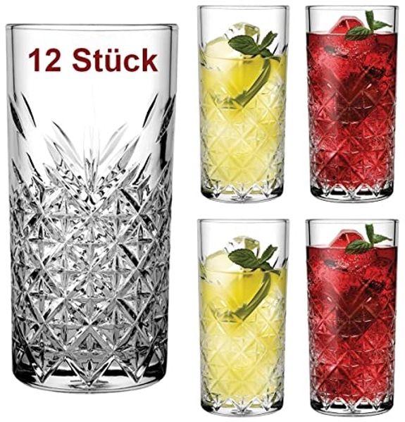 Timeless Becherserie versch. Größen zur Auswahl: Größe - 12 x Longdrink 29,5cl
