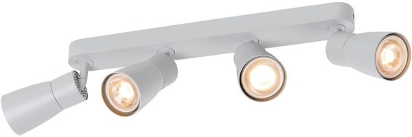 SLV PURI 2.0 Dome, Wand- und Deckenaufbauleuchte, long, 4 x max. 6W GU10, grau - Wand- und Deckenleuchten
