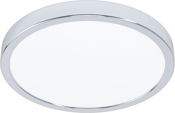 Eglo 99266 Badezimmerleuchte FUEVA 5 chrom, rund H:2,8 Ø:28,5cm IP44 20,5W 3000K