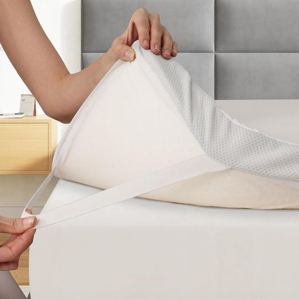 EGO HOME Matratzen Topper 140x190 cm, 5cm Höhe Matratzentopper aus Memory-Schaum Öko-TEX Zertifiziert, Abnehmbaren und Waschbaren Matratzenauflage für Boxspringbett Matratzen Schlafsofa