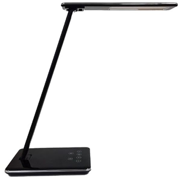 UNiLUX LED-Tischleuchte LINKA, dimmbar, schwarz