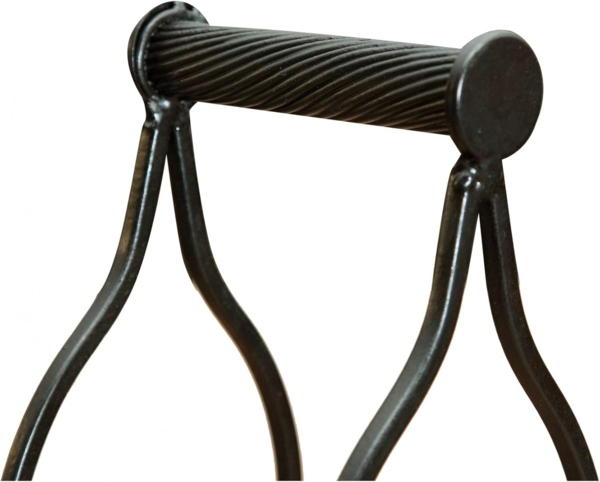 Biscottini Weinregal aus Schmiedeeisen – Weinregal für Wasser und Wein L16,5 x PR15,5 x H105,5 cm – Weinregal für 16 Flaschen Bild 6