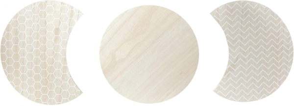 HOME DECO FACTORY Tabelle, Holz, Metall, Beige/Weiß, Einheitsgröße HD3881, beige/weiß Bild 4