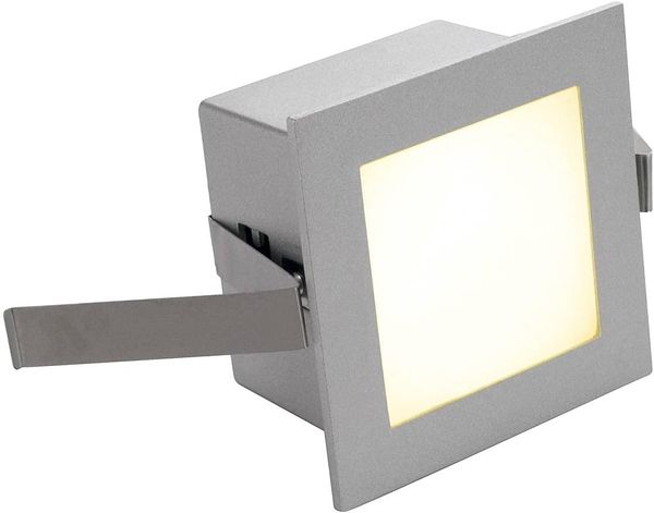 SLV 111262 FRAME BASIC LED Einbauleuchte eckig weiss 3000K 40lm