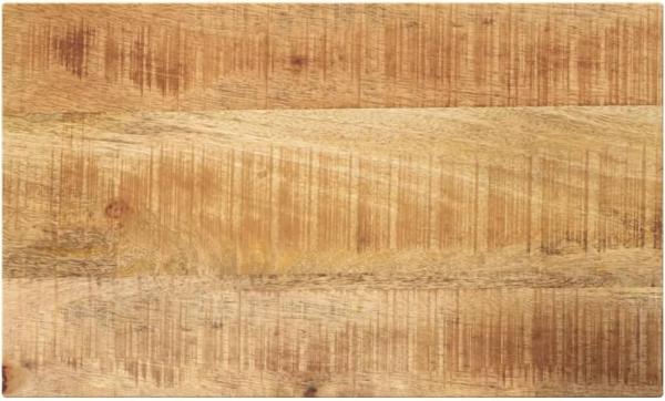 vidaXL Tischplatte 60x30x3,8 cm Rechteckig Raues Massivholz Mango 371369