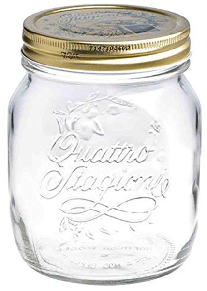 Glas "Quattro Stagioni" 700 ml mit Deckel 86 mm Ø