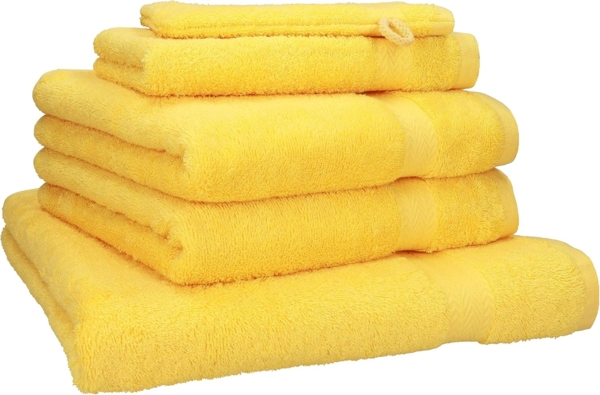 Betz Handtuch Set 5-TLG. Premium 1 Duschtuch 2 Handtücher 1 Gästetuch 1 Waschhandschuh, 100% Baumwolle