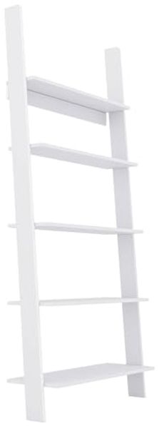 Leiterregal 852 Standregal 85x29x189cm weiß