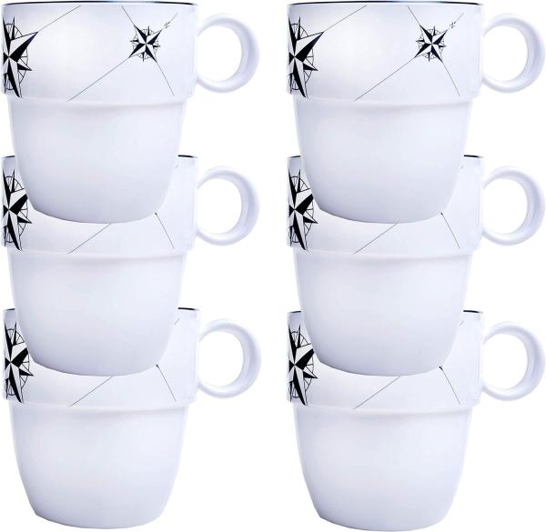 Kaffeebecher / Mug / Kaffee-Pott - Northwind - 6er Set