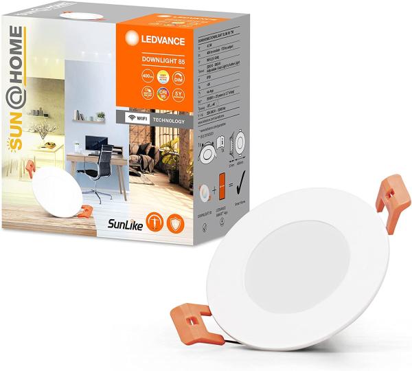 LEDVANCE SMART+ Sun@Home Downlight 80mm 430lm 4. 5W TW WiFi