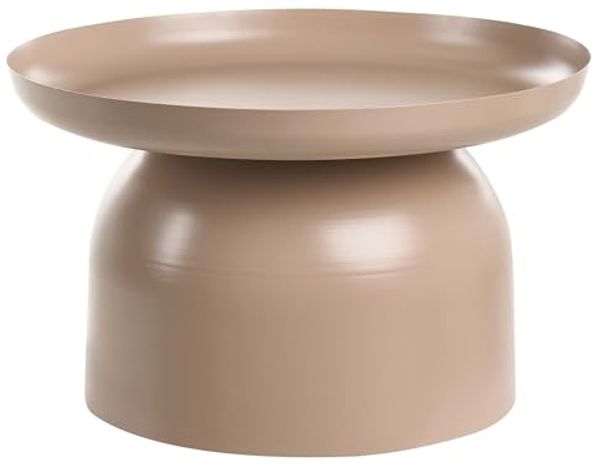 Couchtisch TORRENS Metall Taupe
