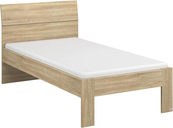 Rauch Möbel 'Flexx' Futonbett, Eiche Sonoma, 90x200 cm