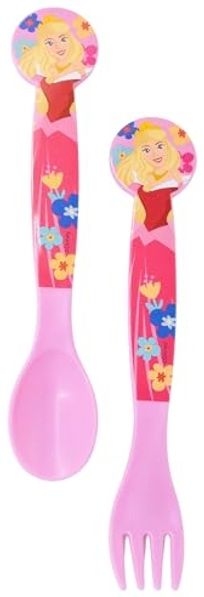 Disney Kinderbesteck Set 2-teilig – Löffel & Gabel mit Motivgriffen