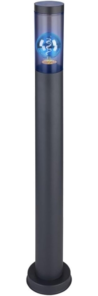 RGB LED Stehleuchte, rauch, anthrazit, App-Steuerung, H 80 cm