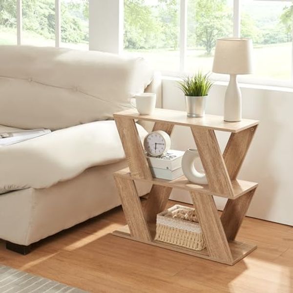 Beistelltisch Nome 60x22x57cm Eicheoptik [en. casa]