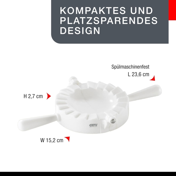 Gefu Verona Ravioli- / Maultaschen-Former 3-tlg. Bild 6