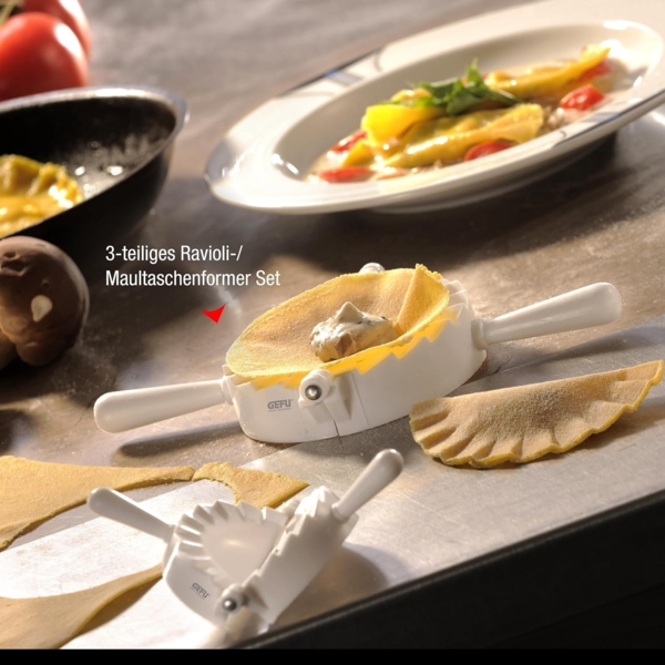 Gefu Verona Ravioli- / Maultaschen-Former 3-tlg. Bild 2