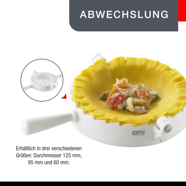 Gefu Verona Ravioli- / Maultaschen-Former 3-tlg. Bild 4