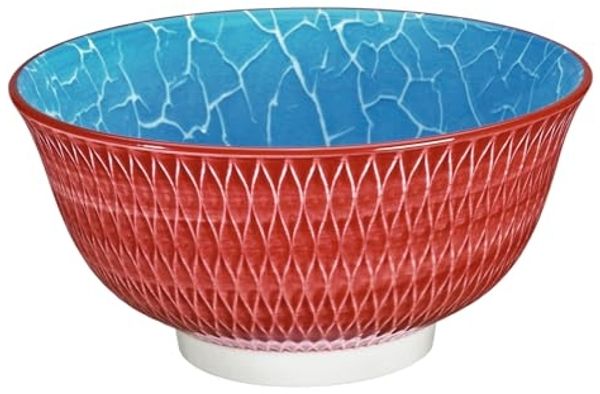 Bowl Schüssel Dessert-Schale Müslischale Ø18cm cilio AMICI Rauten rot 107951