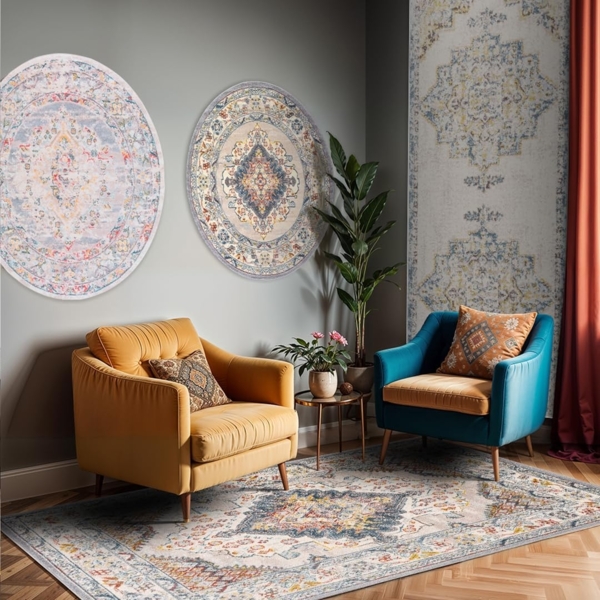 Surya LENA Teppich Orange 120 cm 170 cm 120x170 cm Bild 8