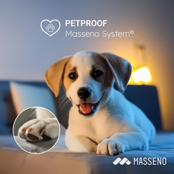 Masseno Ecksofa KOS mit Schlaffunktion L-Form, Sofa mit Bettkasten Bild 6