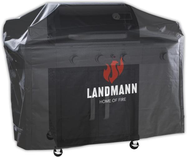 LANDMANN Wetterschutzhaube Premium - 62 x 148 x 120 cm - schwarz