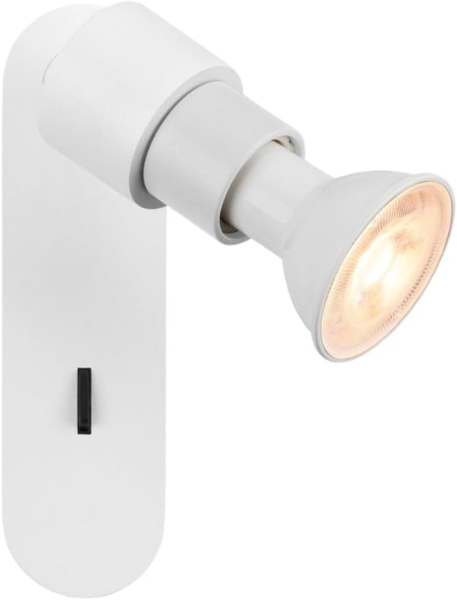 SLV PURI 2.0 Basic, Wand- und Deckenaufbauleuchte, Schalter, rund, 1x max. 6W GU10, weiß - Wand- und Deckenleuchten