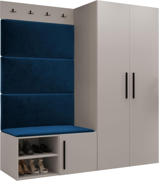 Garderoben-Set Mapreni I (Farbe: Cashmere, Manila 26)